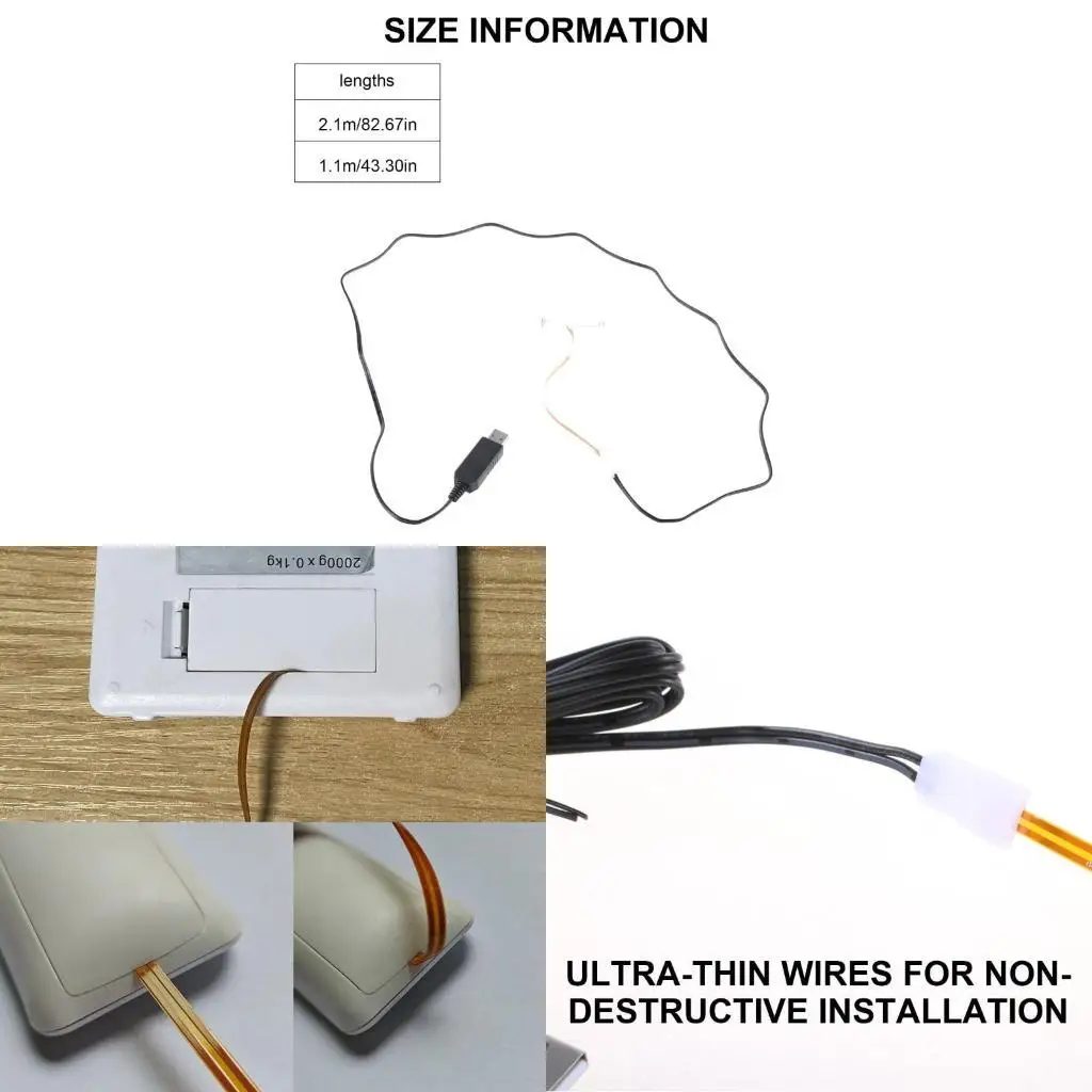 R53C 4.5V AA Battery Replacement USB Power Supply for Clocks Thermometers Electronic
R53C 4.5V AA Battery Replacement USB Power Supply for Clocks Thermometers Electronic