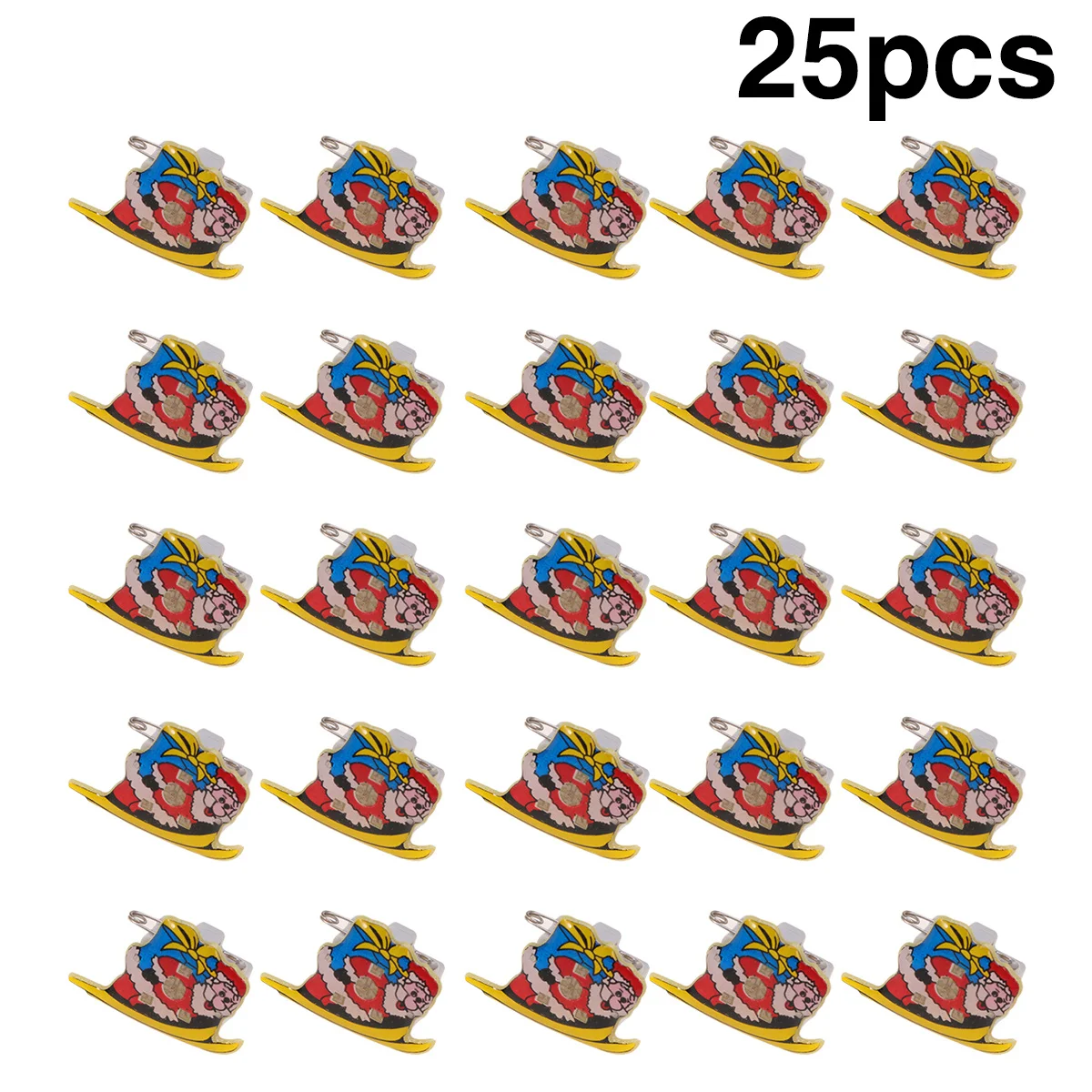 25 pcs Christmas Glitter Brooches Led Glowing Badge For Luminous Enamel Pin Santa Skiing Design Party Jewelry Gift Decor
25 pcs Christmas Glitter Brooches Led Glowing Badge For Luminous Enamel Pin Santa Skiing Design Party Jewelry Gift Decor