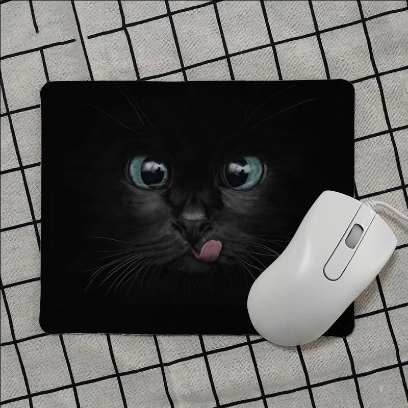 Mouse Pad Gaming Small size Desk Mat Anime Art Gamer Cartoon lovely kawaii Black Cat Office Decoration Home keyboard pad
Mouse Pad Gaming Small size Desk Mat Anime Art Gamer Cartoon lovely kawaii Black Cat Office Decoration Home keyboard pad