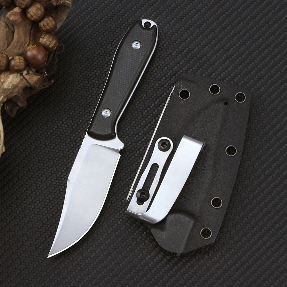Tunafire High Hardness Fixed Blade Knife D2 Blade Bushcraft Small Straight Knife with K Sheath Outdoor Camping Pocket Knives
Tunafire High Hardness Fixed Blade Knife D2 Blade Bushcraft Small Straight Knife with K Sheath Outdoor Camping Pocket Knives