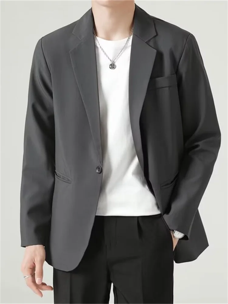 Spring Casual Men's Loose Fit Briti Sle Jaet Drapey Versatile Trendy Brand High End Feeling Engli Wind Suit Jaet
Spring Casual Men's Loose Fit Briti Sle Jaet Drapey Versatile Trendy Brand High End Feeling Engli Wind Suit Jaet