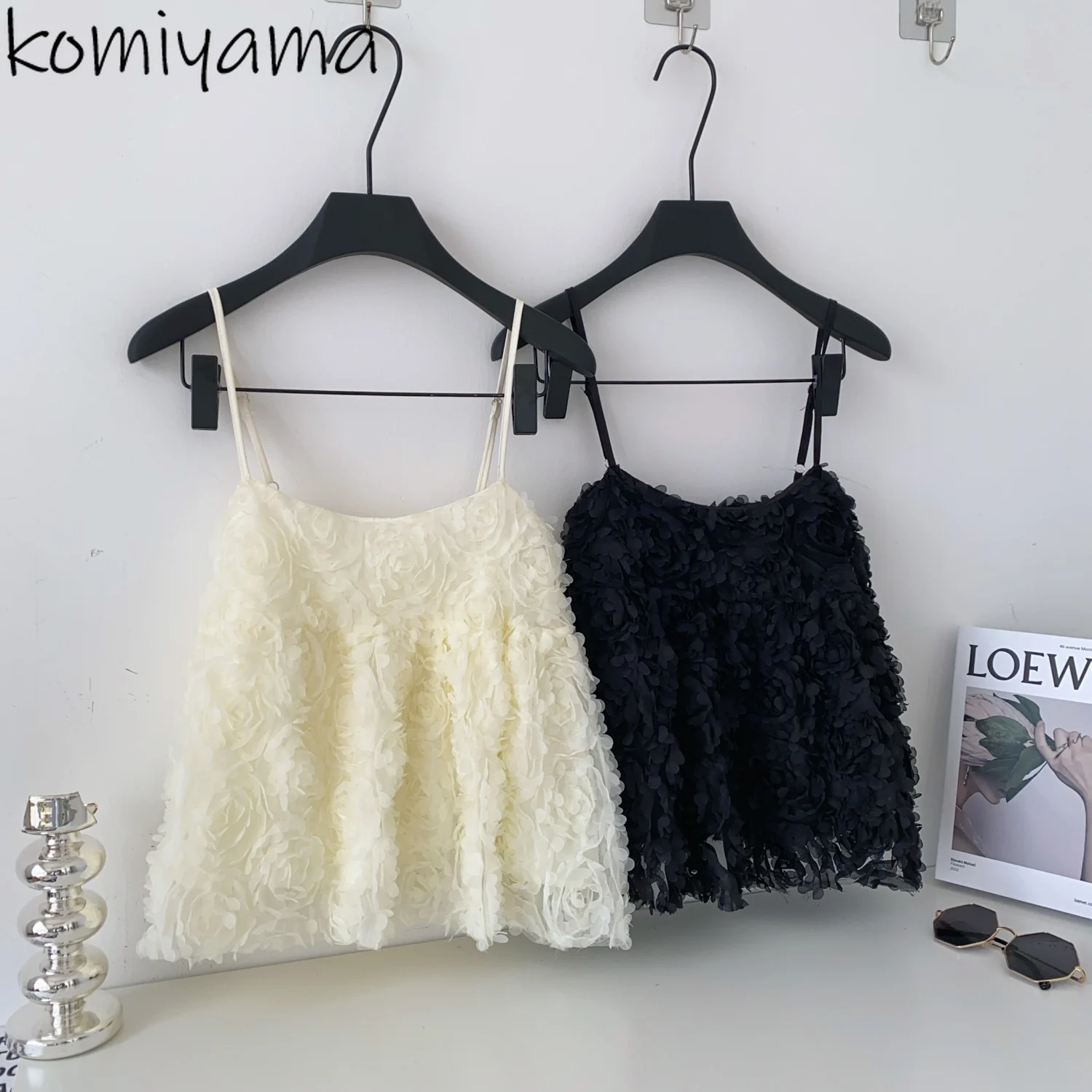 Fashion Three-Dimensional Floral Ropa De Mujer Small Fragrance Woman 2025 Clothes Clothing Summer Top Strap Tanks & Camis
Fashion Three-Dimensional Floral Ropa De Mujer Small Fragrance Woman 2025 Clothes Clothing Summer Top Strap Tanks & Camis