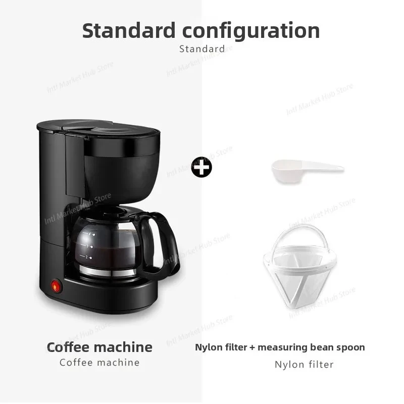 Coffee Machine Small Full-automatic American Drip Coffee Pot for Home Use
Coffee Machine Small Full-automatic American Drip Coffee Pot for Home Use