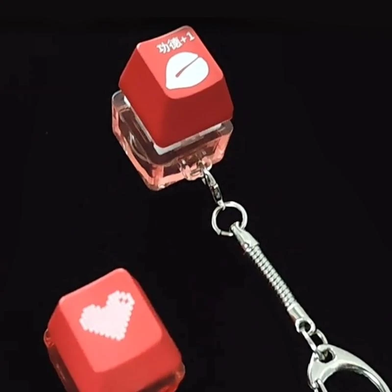 B95C Механические переключатели клавиатуры тестер Audible Clicky KeyChain Red Heart Capcap
B95C Механические переключатели клавиатуры тестер Audible Clicky KeyChain Red Heart Capcap