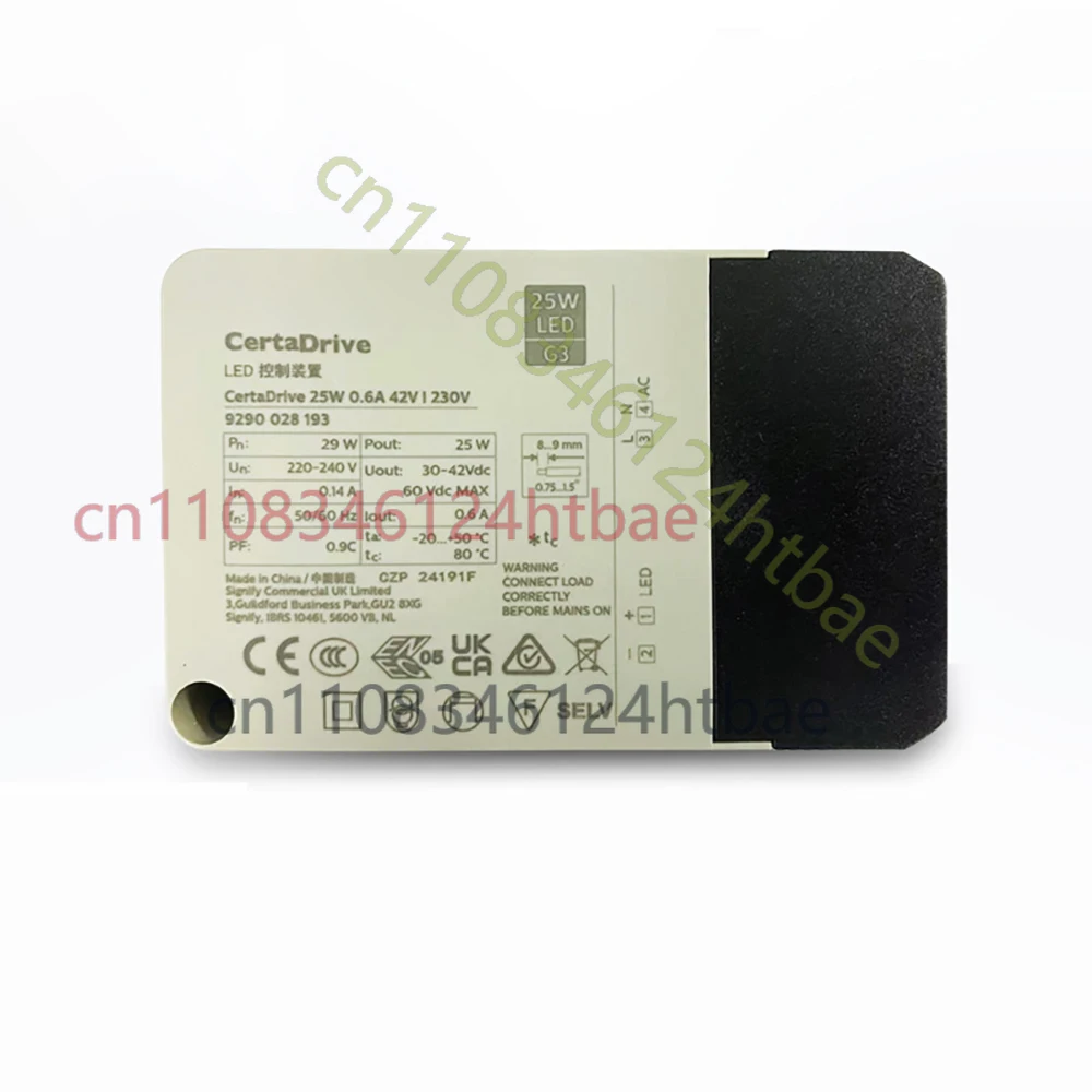 CertaDrive 25W/0.6A 30W/0.7A 34W/0.8A 38W/0.9A 44W/1.05A 42V 230V 9290 028 193/4/5/6/7
CertaDrive 25W/0.6A 30W/0.7A 34W/0.8A 38W/0.9A 44W/1.05A 42V 230V 9290 028 193/4/5/6/7
