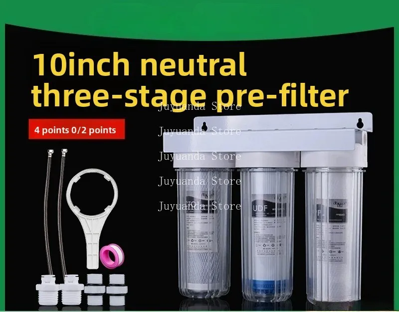 10-дюймовый трехступенчатый предфильтр для воды, бытовой очиститель воды, фильтр для кухонного крана 3-в-1
10-дюймовый трехступенчатый предфильтр для воды, бытовой очиститель воды, фильтр для кухонного крана 3-в-1