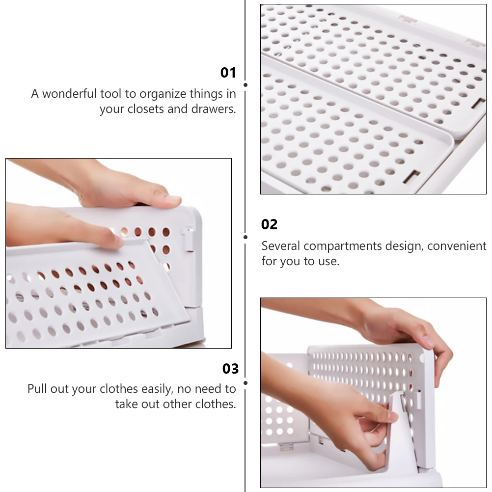 2 PCS Panty Organizer Women Drawer Storage Box Plastic Wardrobe Closets Organizers with Clothes
2 PCS Panty Organizer Women Drawer Storage Box Plastic Wardrobe Closets Organizers with Clothes