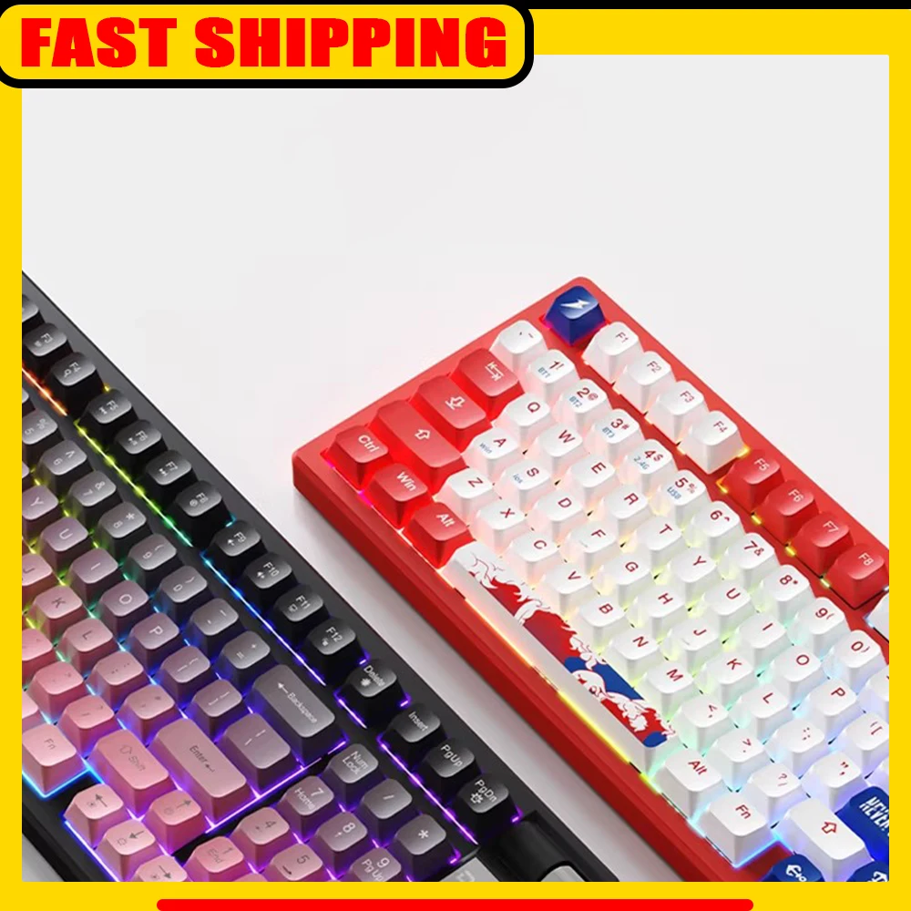 DAREU LK98pro Mechanical Keyboard Three Mods Low Delay RGB Gaming Keyboard High Endurance Gasket Hot Swap Pc Accessories Gifts
DAREU LK98pro Mechanical Keyboard Three Mods Low Delay RGB Gaming Keyboard High Endurance Gasket Hot Swap Pc Accessories Gifts
