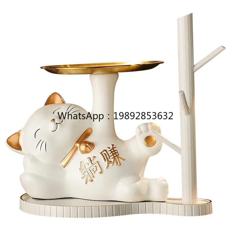 LYY Key Storage Entrance Ornament Shoe Cabinet Home Fortune Cat Decoration Housewarming Gift Ceramic White Porcelain
LYY Key Storage Entrance Ornament Shoe Cabinet Home Fortune Cat Decoration Housewarming Gift Ceramic White Porcelain