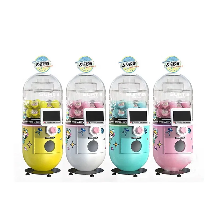 Electronic Coin Operated Amusement Equipment Random Toys Capsule Toy Coin Operated Gashapon Vending Machine
Electronic Coin Operated Amusement Equipment Random Toys Capsule Toy Coin Operated Gashapon Vending Machine
