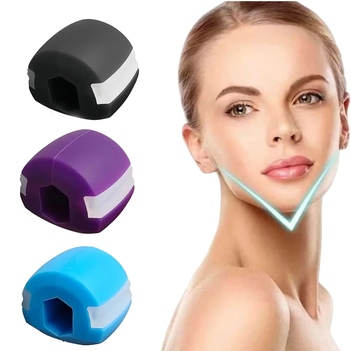 Fitness Jaw Exercise Stress Ball Face Jaw Exerciser Trainer Muscle Simulator for Cheekbones Trainer Exercise facial lines
Fitness Jaw Exercise Stress Ball Face Jaw Exerciser Trainer Muscle Simulator for Cheekbones Trainer Exercise facial lines