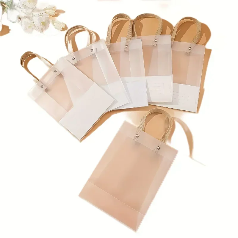 2026-12PCS Frosted PVC Tote Bag Waterproof Transparent Eco-Friendly Candy Gift Bags for Party Events
2026-12PCS Frosted PVC Tote Bag Waterproof Transparent Eco-Friendly Candy Gift Bags for Party Events