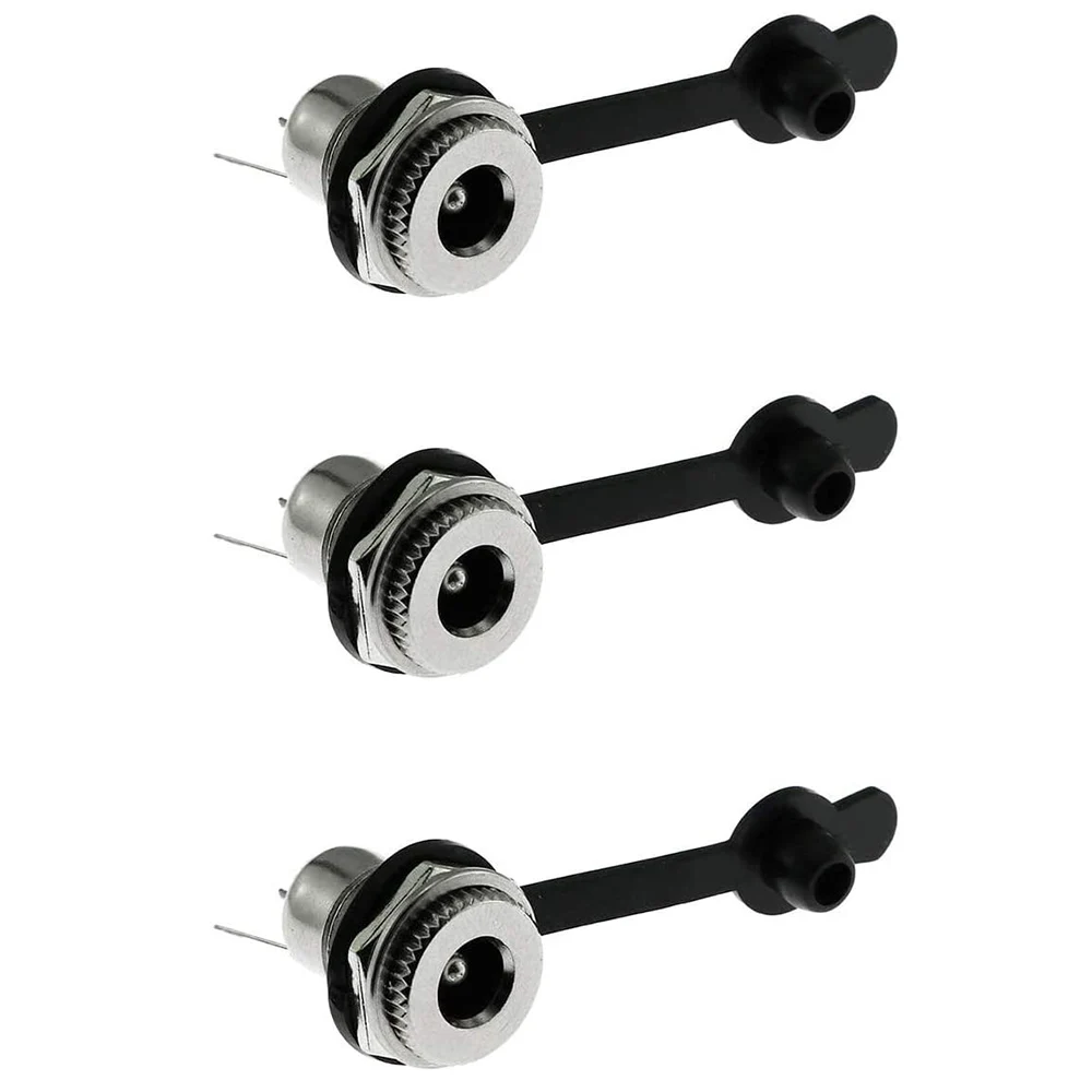 10pcs DC Power Socket Connector with Waterproof Cover Cap 5.5mm x 2.5mm Female Threaded Panel Mounting Adapter Power Jack
10pcs DC Power Socket Connector with Waterproof Cover Cap 5.5mm x 2.5mm Female Threaded Panel Mounting Adapter Power Jack