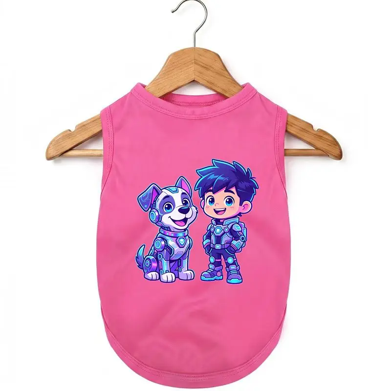 Summer Dog Vest Cartoon Print Breathable Lightweight Tank Top Small Dog Cooling Apparel Outdoor Pet Shirt
Summer Dog Vest Cartoon Print Breathable Lightweight Tank Top Small Dog Cooling Apparel Outdoor Pet Shirt