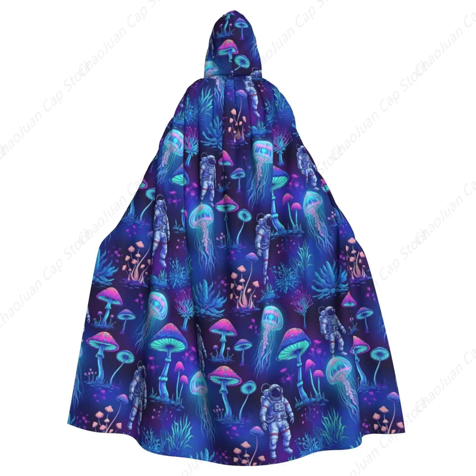Женские и мужские костюмы, накидки, плащ с капюшоном, совместимый с подводной медузой, астронавтами, грибами, искусством для вечеринки на Хэллоуин
Женские и мужские костюмы, накидки, плащ с капюшоном, совместимый с подводной медузой, астронавтами, грибами, искусством для вечеринки на Хэллоуин