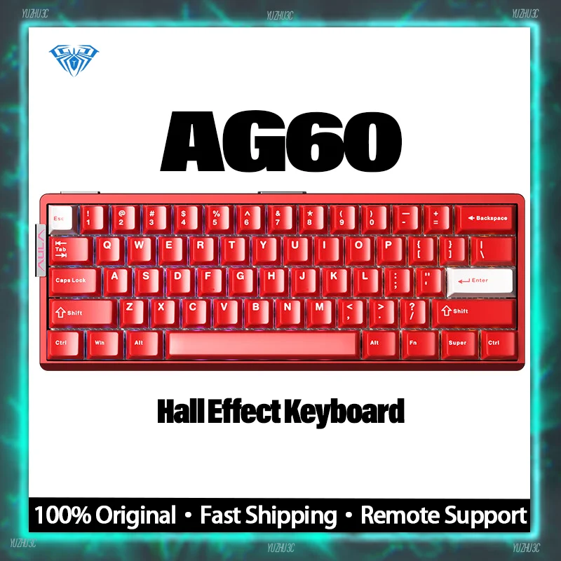AULA AG60 Max Игровая клавиатура FR4 Plate 0,001 мм RT DKS SOCD MT TGL Динамическая RGB двойная RGB подсветка с возможностью горячей замены Двойной MCU с низкой задержкой
AULA AG60 Max Игровая клавиатура FR4 Plate 0,001 мм RT DKS SOCD MT TGL Динамическая RGB двойная RGB подсветка с возможностью горячей замены Двойной MCU с низкой задержкой