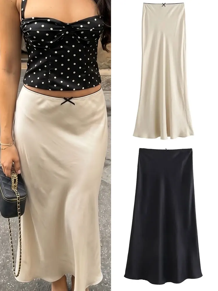 HH Minimalist Womens Satin Elastic Waist Long Skirt Casual Office Workwear Business Elegant Weekend Party High Street Skirt
HH Minimalist Womens Satin Elastic Waist Long Skirt Casual Office Workwear Business Elegant Weekend Party High Street Skirt