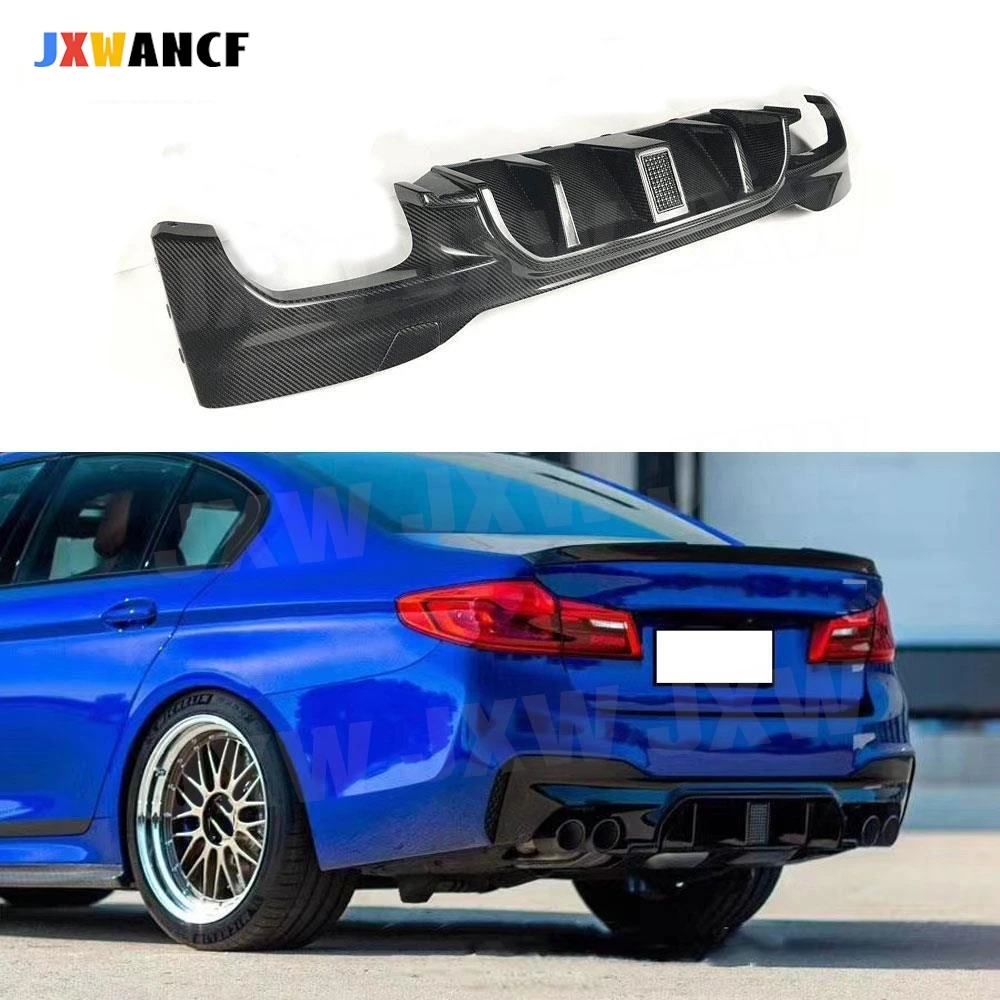 JXWANCF сухой задний диффузор из углеродного волокна, спойлер с лампой для BMW 5 серии F90 M5, седан, 4-дверный, 2018 г., FRP, задняя защита
JXWANCF сухой задний диффузор из углеродного волокна, спойлер с лампой для BMW 5 серии F90 M5, седан, 4-дверный, 2018 г., FRP, задняя защита