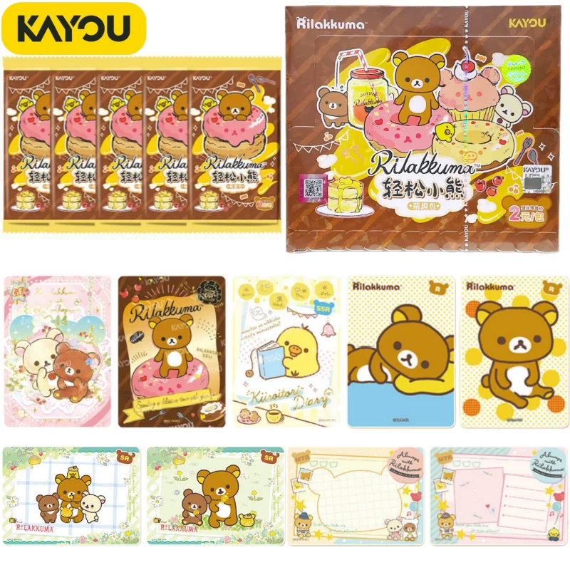 Genuine Kayou Rilakkuma Collection Card Cute Package Vol.1 Watercolor Style Fairytale Atmosphere Game Collection Card Gift Toys
Genuine Kayou Rilakkuma Collection Card Cute Package Vol.1 Watercolor Style Fairytale Atmosphere Game Collection Card Gift Toys