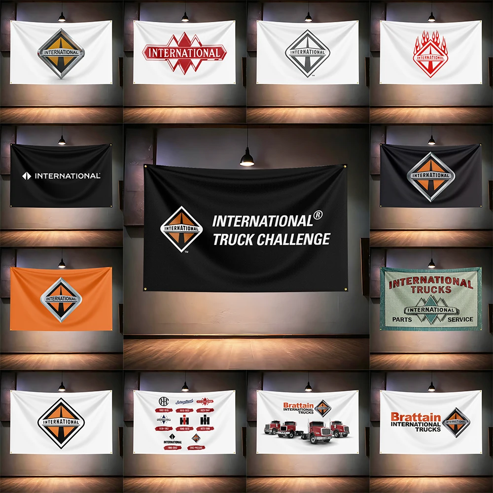Inter-nationals Truck Fans Flag 3x5ft 90x150cm For Truck Garage Bar Wall Decor Banner
Inter-nationals Truck Fans Flag 3x5ft 90x150cm For Truck Garage Bar Wall Decor Banner