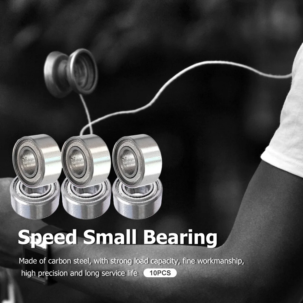 10pcs High Speed Bearing Miniature 685ZZ Ball Bearings Strong Load Capability Carbon Steel Replacement 5x11x5mm Bike Accessories
10pcs High Speed Bearing Miniature 685ZZ Ball Bearings Strong Load Capability Carbon Steel Replacement 5x11x5mm Bike Accessories
