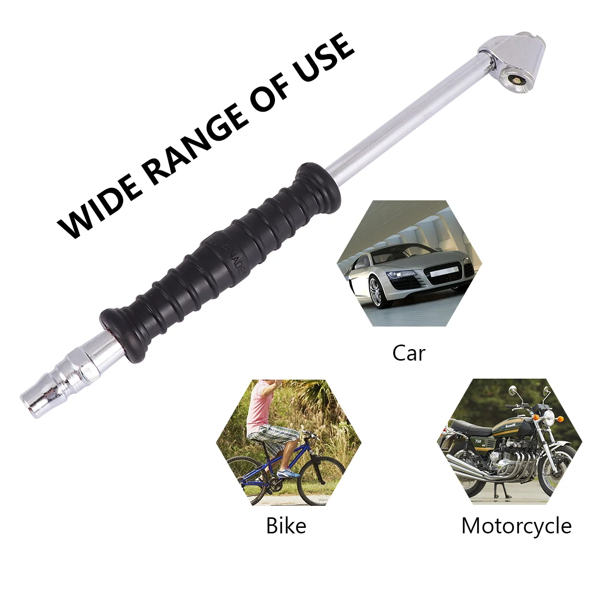 1pc Multifunctional Inflatable Bike Air Inflation Head Bike Air Pump Pump Tire Inflation Head Durable Practical Closed
1pc Multifunctional Inflatable Bike Air Inflation Head Bike Air Pump Pump Tire Inflation Head Durable Practical Closed