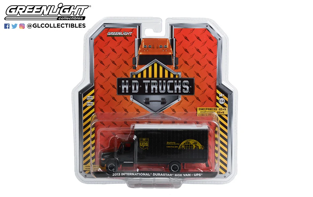 1: 64 2013 International Durastar Box Truck United Parcel Service (UPS) Global Delivery Service Car Model Collection Gifts Toys
1: 64 2013 International Durastar Box Truck United Parcel Service (UPS) Global Delivery Service Car Model Collection Gifts Toys