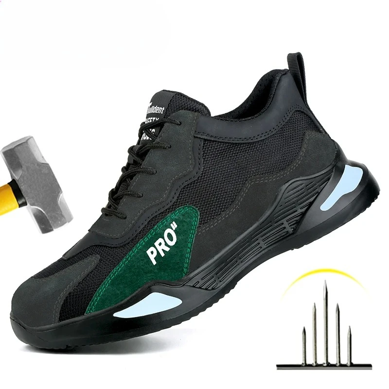 Fashion Sports Shoes Work Boots Puncture-Proof Safety Shoes Men Steel Toe Shoes Security Protective Shoes Tactical Boots
Fashion Sports Shoes Work Boots Puncture-Proof Safety Shoes Men Steel Toe Shoes Security Protective Shoes Tactical Boots