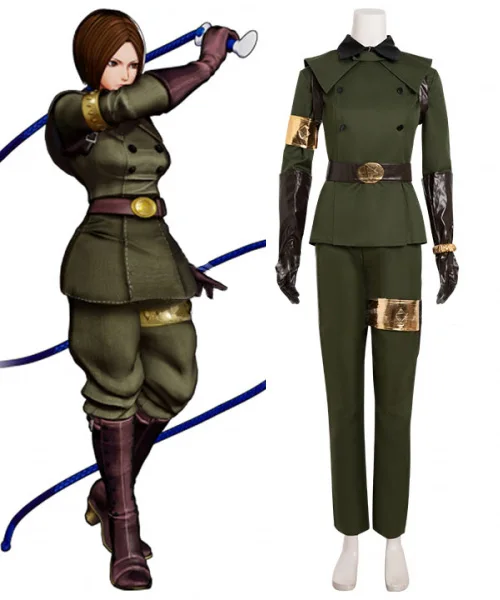 Whip Cosplay Costume Outfit Fighter Suit Halloween Carnival Party Suit Soldier Uniform Coat Top Gloves Belt Women
Whip Cosplay Costume Outfit Fighter Suit Halloween Carnival Party Suit Soldier Uniform Coat Top Gloves Belt Women