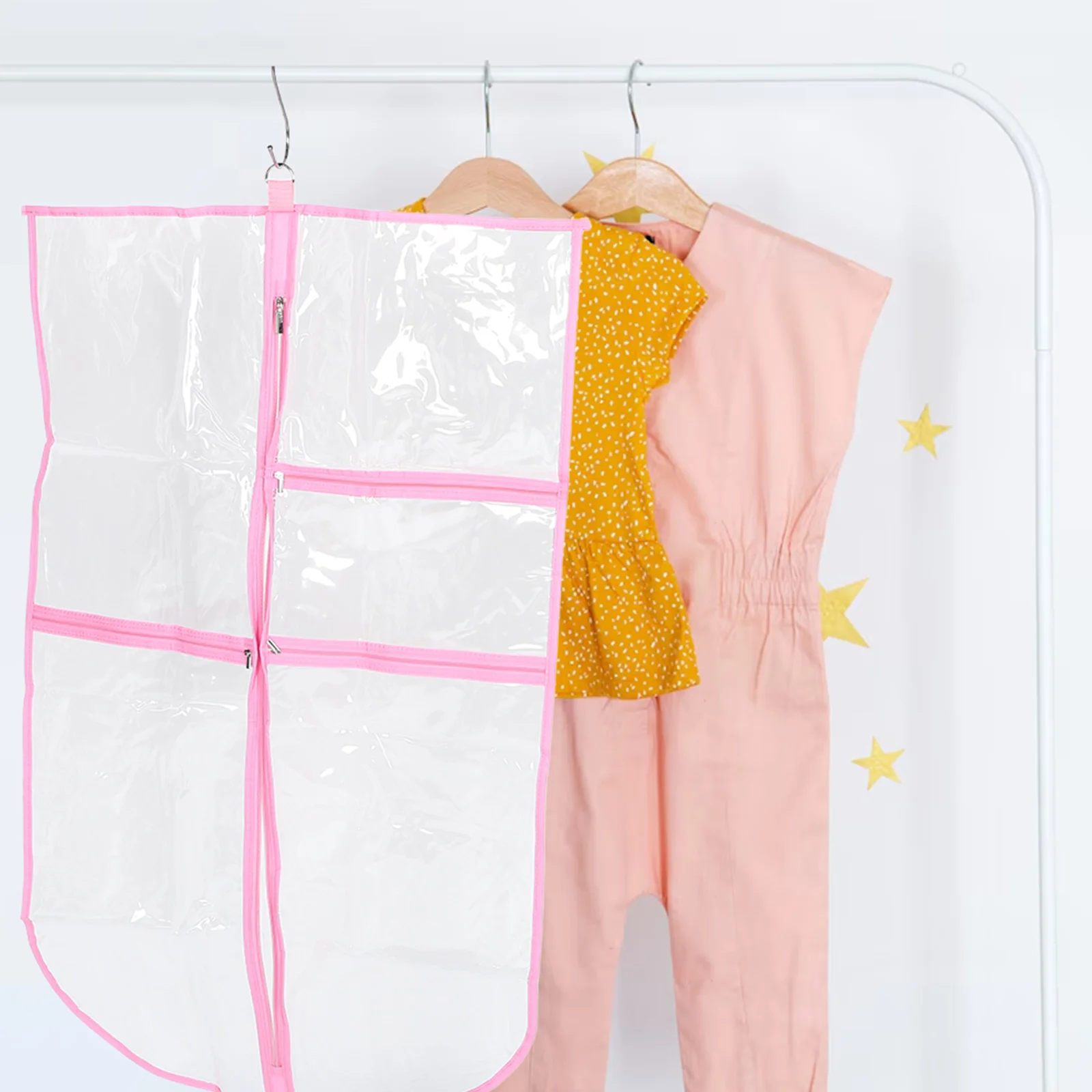 Transparent PVC Children Clothing Dust Bag Multiple Pockets Clear Visibility ganized Storage Dance Dress Suit for Kids
Transparent PVC Children Clothing Dust Bag Multiple Pockets Clear Visibility ganized Storage Dance Dress Suit for Kids