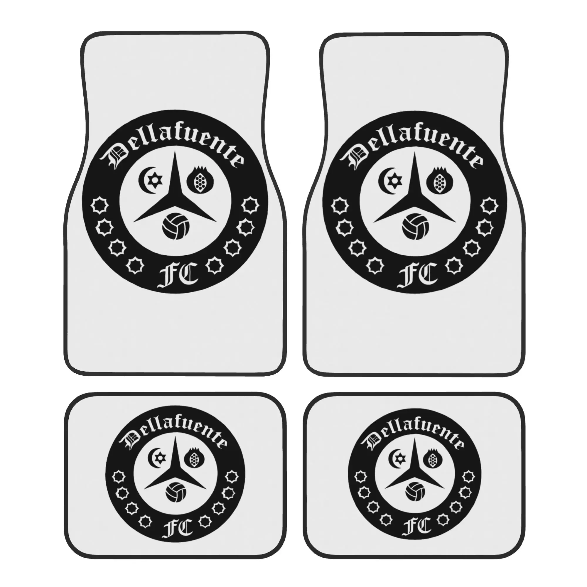Dellafuente FC Logo Gotico 4PCS Crystal Velvet Car Floor Mats Set Universal Front Rear Foot Mats Car Floor Protection Mat
Dellafuente FC Logo Gotico 4PCS Crystal Velvet Car Floor Mats Set Universal Front Rear Foot Mats Car Floor Protection Mat