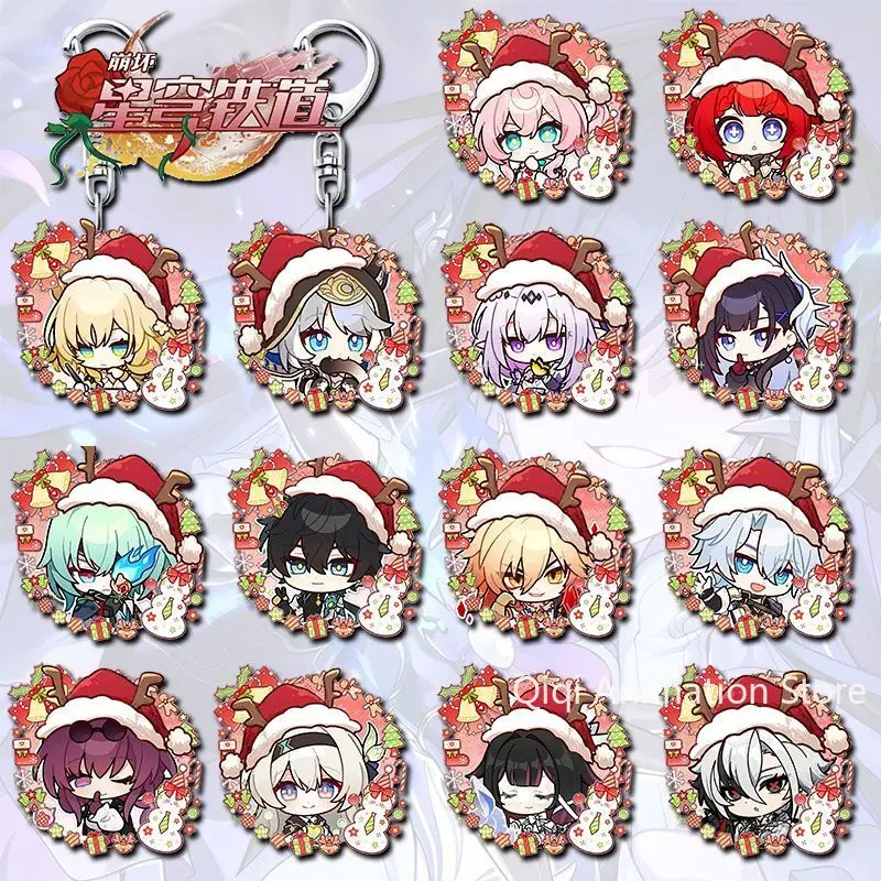 14pcs Anime Honkai: Star Rail Khaslana Acrylic Car Keychain Accessories Bag Charm Backpack Pendant Keyring Birthday Gifts
14pcs Anime Honkai: Star Rail Khaslana Acrylic Car Keychain Accessories Bag Charm Backpack Pendant Keyring Birthday Gifts