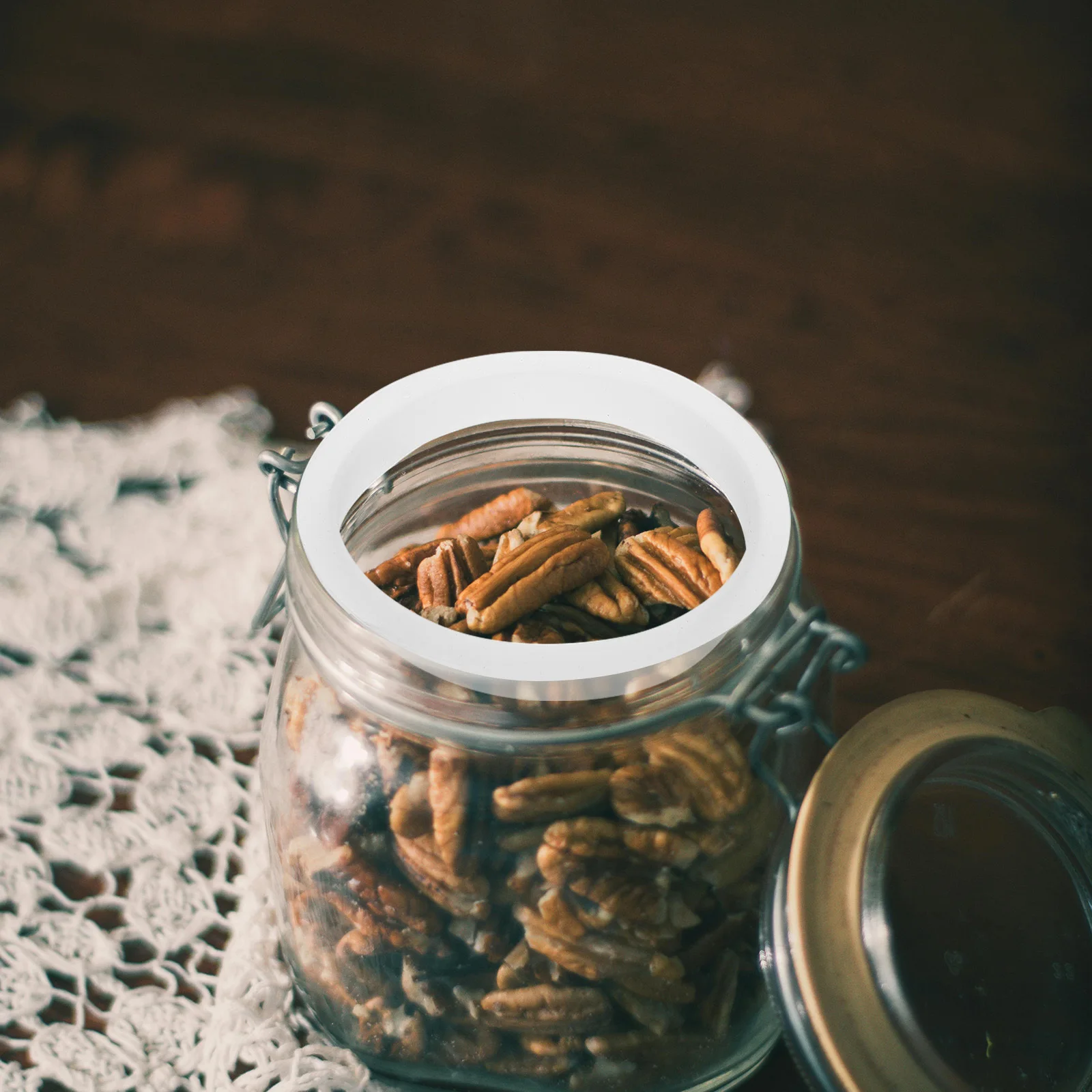 10Pcs Mason Jars Silicone Jar Gaskets Replacement Rings Reusable Seal Ring for Wide Mouth Storage Preservation Bottle Lid
10Pcs Mason Jars Silicone Jar Gaskets Replacement Rings Reusable Seal Ring for Wide Mouth Storage Preservation Bottle Lid