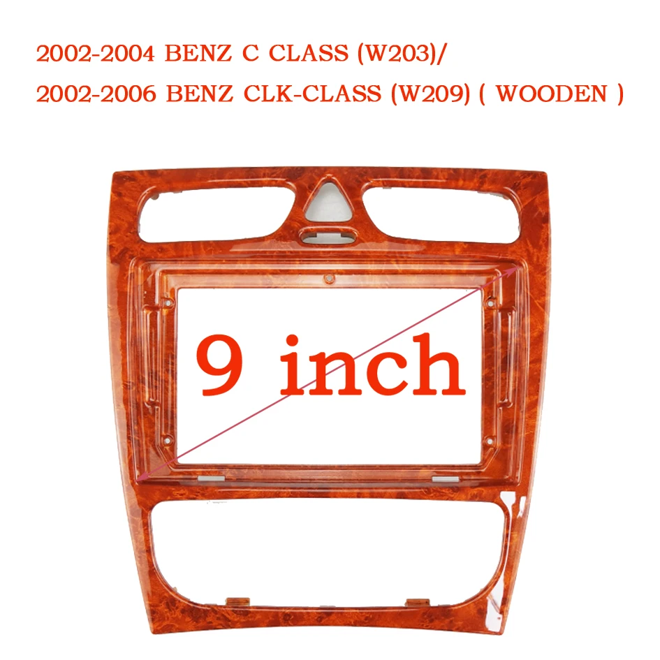 9-дюймовый для BENZ C CLASS (W203) / BENZ CLK-CLASS (W209) 2002-2004 Автомобильный радиоприемник Android Стерео MP5 Player Frame 2Din Head Unit Fascia
9-дюймовый для BENZ C CLASS (W203) / BENZ CLK-CLASS (W209) 2002-2004 Автомобильный радиоприемник Android Стерео MP5 Player Frame 2Din Head Unit Fascia