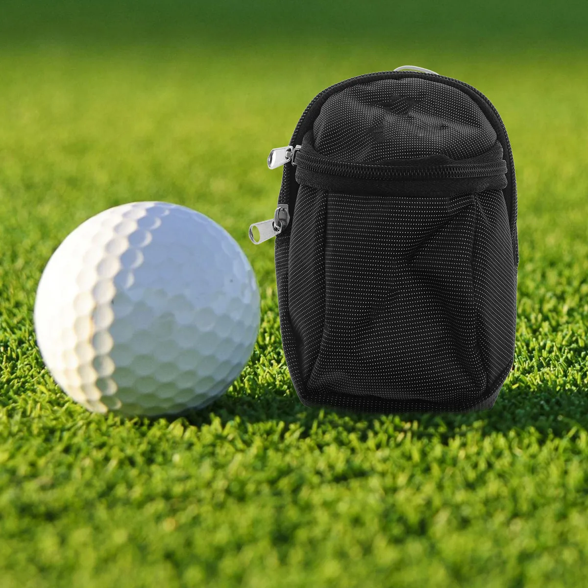 Mini Golf Ball Holder Pouch Bag Front Compartment 2 Compartment Tees Divot Repair Tool Ball Marker Hat Clip Portable
Mini Golf Ball Holder Pouch Bag Front Compartment 2 Compartment Tees Divot Repair Tool Ball Marker Hat Clip Portable
