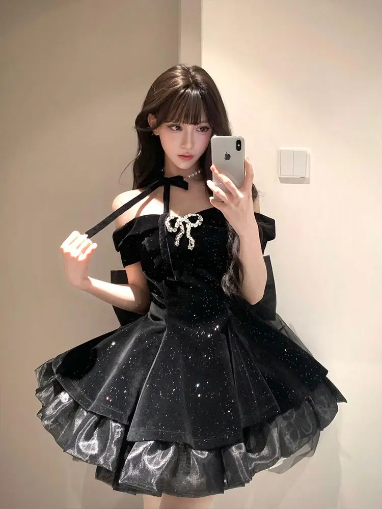 Lolita Kawaii Y2k Colorful Dot Print Dress Women Sweet Sleeveless Mini Dress Outwear One Piece Dress Korean Fashion Clothing
Lolita Kawaii Y2k Colorful Dot Print Dress Women Sweet Sleeveless Mini Dress Outwear One Piece Dress Korean Fashion Clothing