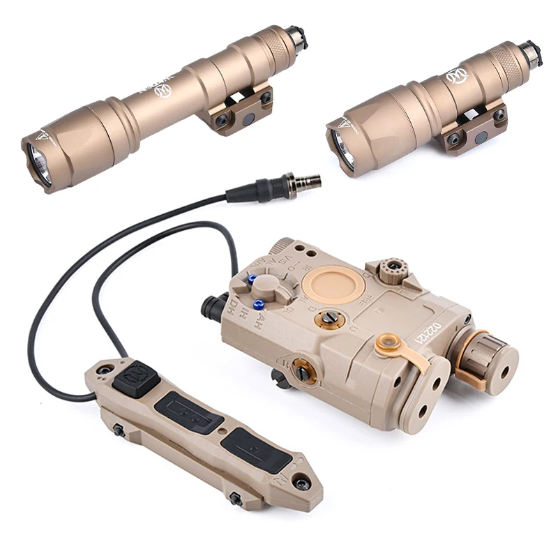 WADSN M300 M600 Flashlight PEQ 15 Green Laser Set With Tactical Double Plug Pressure Switch PEQ White LED Hunting Scout Lamp
WADSN M300 M600 Flashlight PEQ 15 Green Laser Set With Tactical Double Plug Pressure Switch PEQ White LED Hunting Scout Lamp
