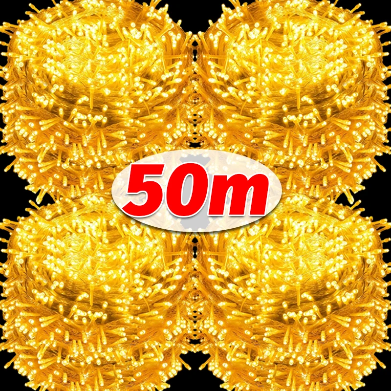 5M/50M LED Lights String Battery Powered Fairy String Lighting Outdoor Indoor Garden Lights Wedding Christmas Party Decoration
5M/50M LED Lights String Battery Powered Fairy String Lighting Outdoor Indoor Garden Lights Wedding Christmas Party Decoration