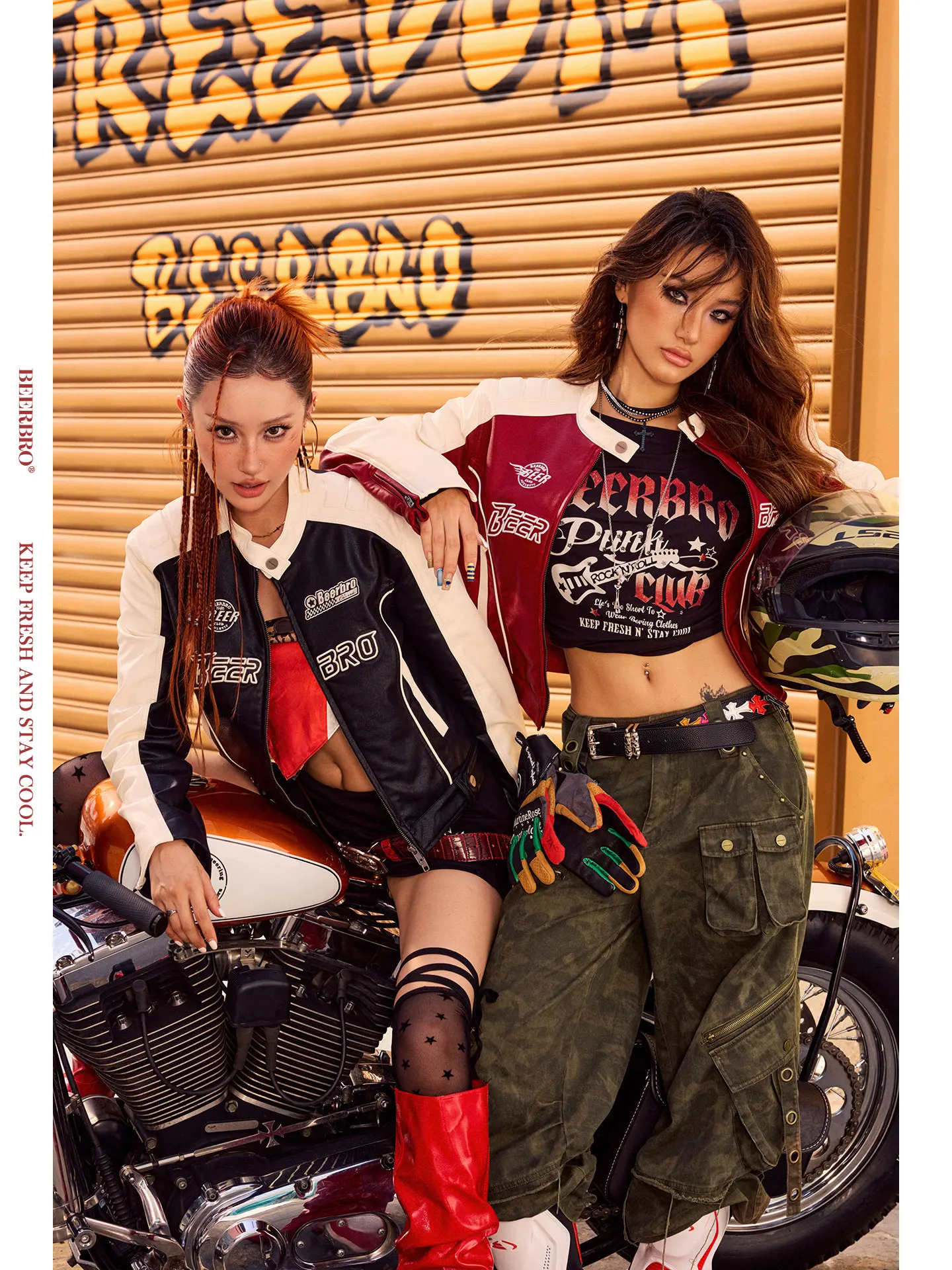 BeerBro Ci Moto Women's Street Sle Jaet Lightweight Cotton Lined Motorcycle Leather Coat Cool Sensation Upper Body
BeerBro Ci Moto Women's Street Sle Jaet Lightweight Cotton Lined Motorcycle Leather Coat Cool Sensation Upper Body