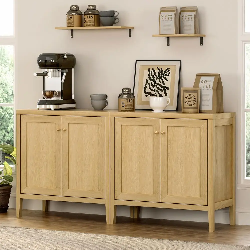 Farmhouse Buffet Cabinets Set of 2, Sideboard Storage Cabinet with Adjusable Shelve, Accent Cabinet Credenza, Kitchen Coffee Ba
Farmhouse Buffet Cabinets Set of 2, Sideboard Storage Cabinet with Adjusable Shelve, Accent Cabinet Credenza, Kitchen Coffee Ba