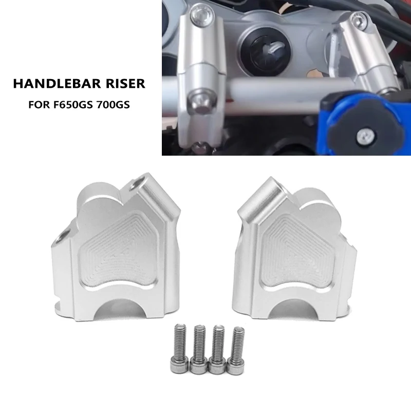 For BMW F700GS F 700 GS 2013-2018 F650GS F650 2008-2018 Motorcycle Aluminum Handlebar Riser Handle Bar Mount Clamp Adapter
For BMW F700GS F 700 GS 2013-2018 F650GS F650 2008-2018 Motorcycle Aluminum Handlebar Riser Handle Bar Mount Clamp Adapter