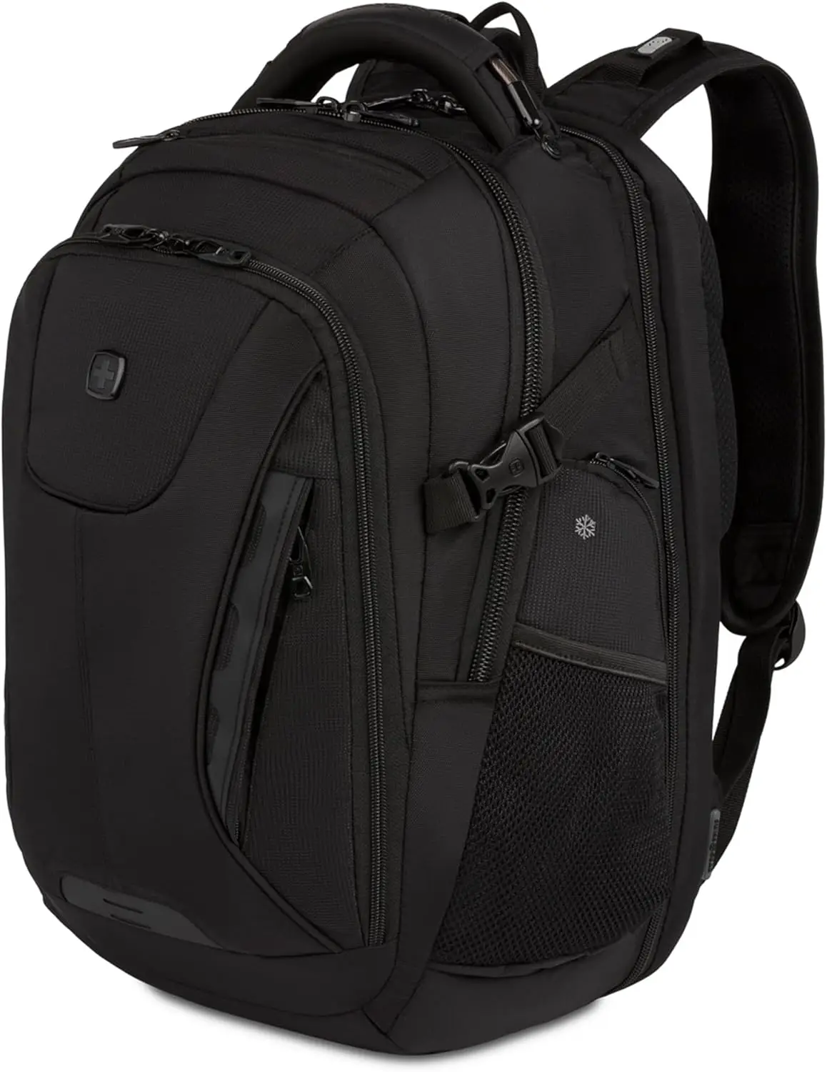 TSA-Friendly Laptop Backpack with USB Port, Fits 16" Laptops, Shoe Compartment & Organizer Pockets - Black
TSA-Friendly Laptop Backpack with USB Port, Fits 16" Laptops, Shoe Compartment & Organizer Pockets - Black