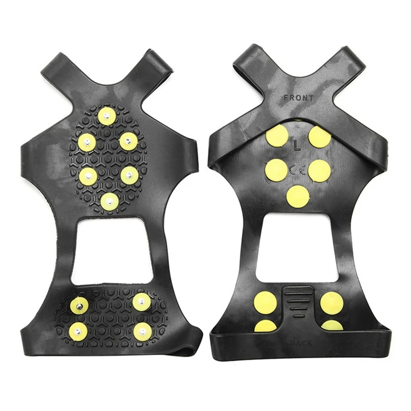 Hot Outdoor Tooth Nail Snow Anti-Skid Shoe Covers Crampons Anti-Skid Shoe Covers Anti-Fall Ice Grab Ten-Tooth Snow Claws
Hot Outdoor Tooth Nail Snow Anti-Skid Shoe Covers Crampons Anti-Skid Shoe Covers Anti-Fall Ice Grab Ten-Tooth Snow Claws