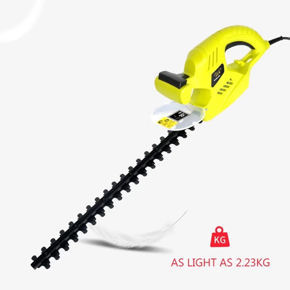 Electric Hedge Trimmer Pruning Machine 220V Garden Grass Cutter 600W Electric Trimmer Tree Cutting Tool MCHD-600
Electric Hedge Trimmer Pruning Machine 220V Garden Grass Cutter 600W Electric Trimmer Tree Cutting Tool MCHD-600