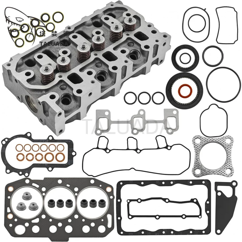 Cylinder Head Assy and Gasket Set For 3TNM74 3TNM74F Engine SA221 Tractor 1023E Engine 3TNV701 19515-11740
Cylinder Head Assy and Gasket Set For 3TNM74 3TNM74F Engine SA221 Tractor 1023E Engine 3TNV701 19515-11740