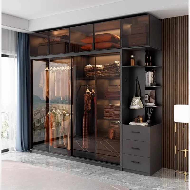 Shelve Wardrobes Organizer Underwear Nordic Storage Open Closets Cabinet Glass Doors Ropero Armable De Ropa Bedroom Furniture
Shelve Wardrobes Organizer Underwear Nordic Storage Open Closets Cabinet Glass Doors Ropero Armable De Ropa Bedroom Furniture