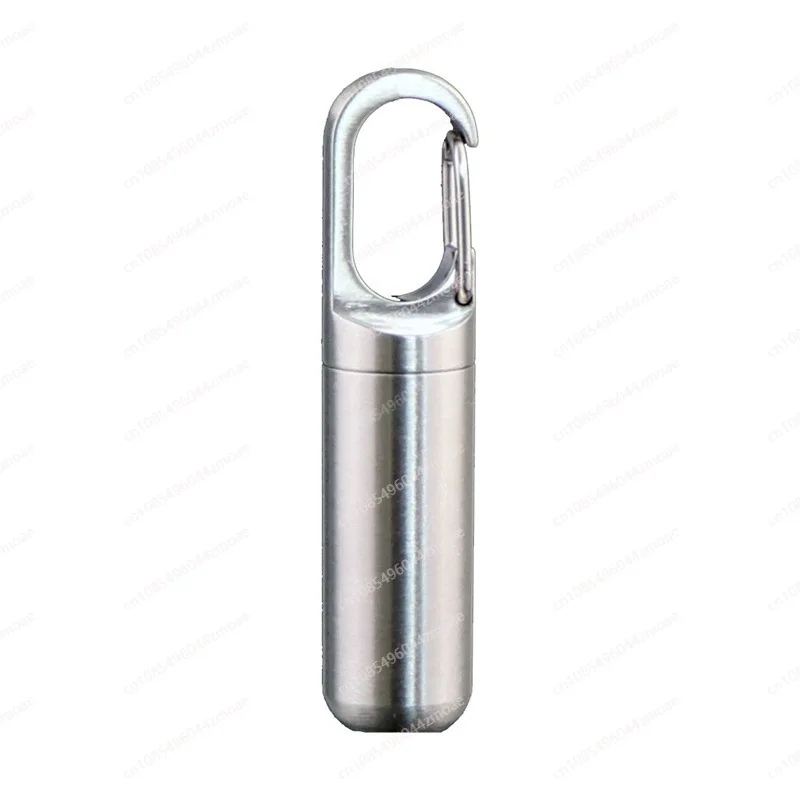 Stainless Steel Sealed Capsule Portable Mini Waterproof Pill Box Camping Firstaid Pendant Travel Outdoor Portable Pill Case
Stainless Steel Sealed Capsule Portable Mini Waterproof Pill Box Camping Firstaid Pendant Travel Outdoor Portable Pill Case
