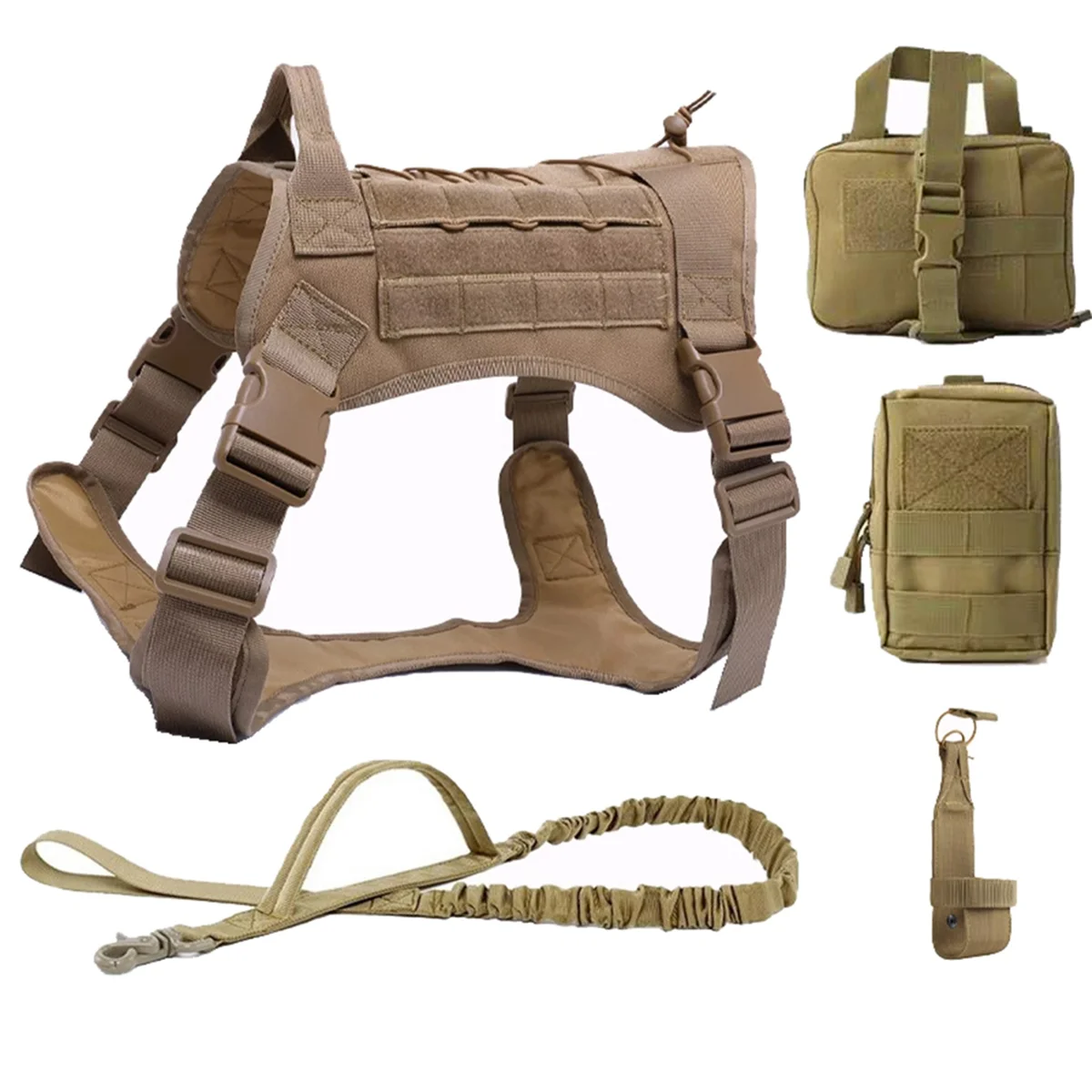 AD04-Popular Large Dog Collar Harness and Leash Set Pet Training Vest Adjustable Harness M
AD04-Popular Large Dog Collar Harness and Leash Set Pet Training Vest Adjustable Harness M