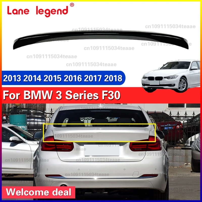 Rear Spoiler Wing For BMW 3 Series F30 318i 320i 325i 2013-2018 ABS Rear Trunk Lip Spoiler Trim Auto Car Exterior
Rear Spoiler Wing For BMW 3 Series F30 318i 320i 325i 2013-2018 ABS Rear Trunk Lip Spoiler Trim Auto Car Exterior