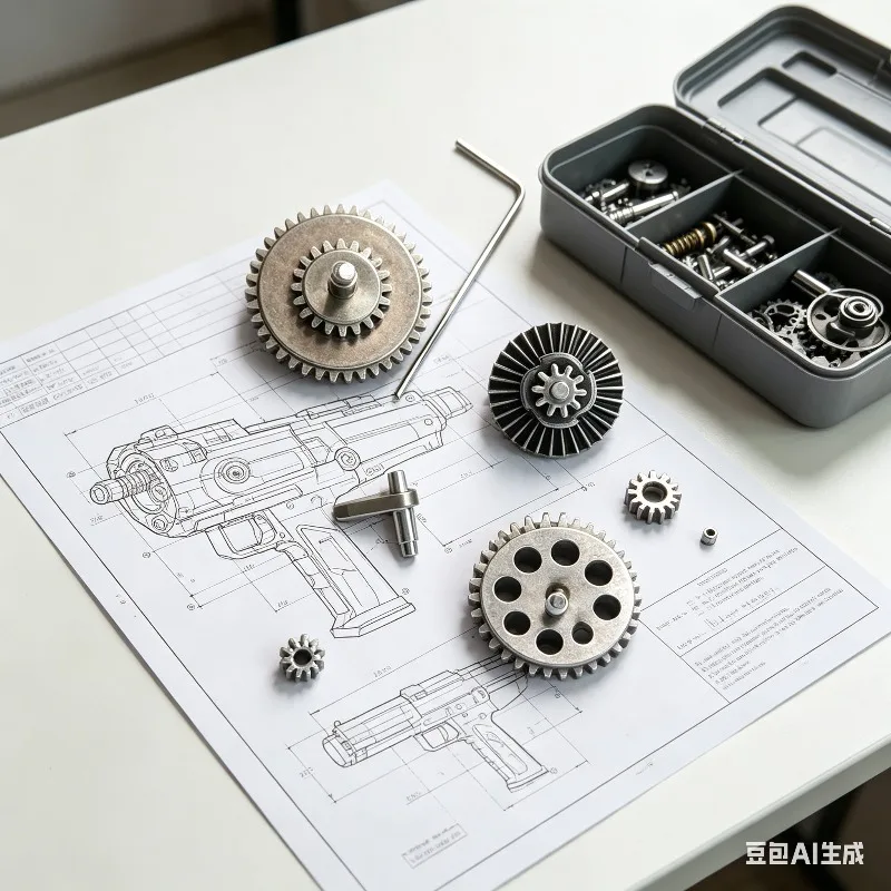 Enhanced Metal Gear Set, Universal Gearbox Pinion Gear Replacement Parts, Soft Toy Mod Fittings
Enhanced Metal Gear Set, Universal Gearbox Pinion Gear Replacement Parts, Soft Toy Mod Fittings